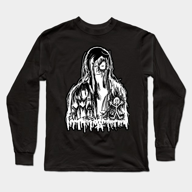 YMA ''THE EVIL'' Long Sleeve T-Shirt by KVLI3N